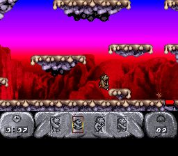 人类总动员／进化原始人SFC游戏截图第12张