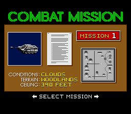 钢爪直升机SFC游戏截图第4张