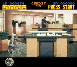 双枪／致命杀手SFC游戏截图第9张