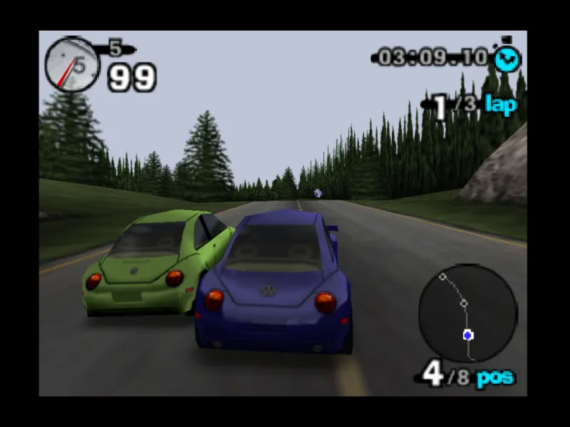 甲壳虫冒险赛车N64游戏截图第20张