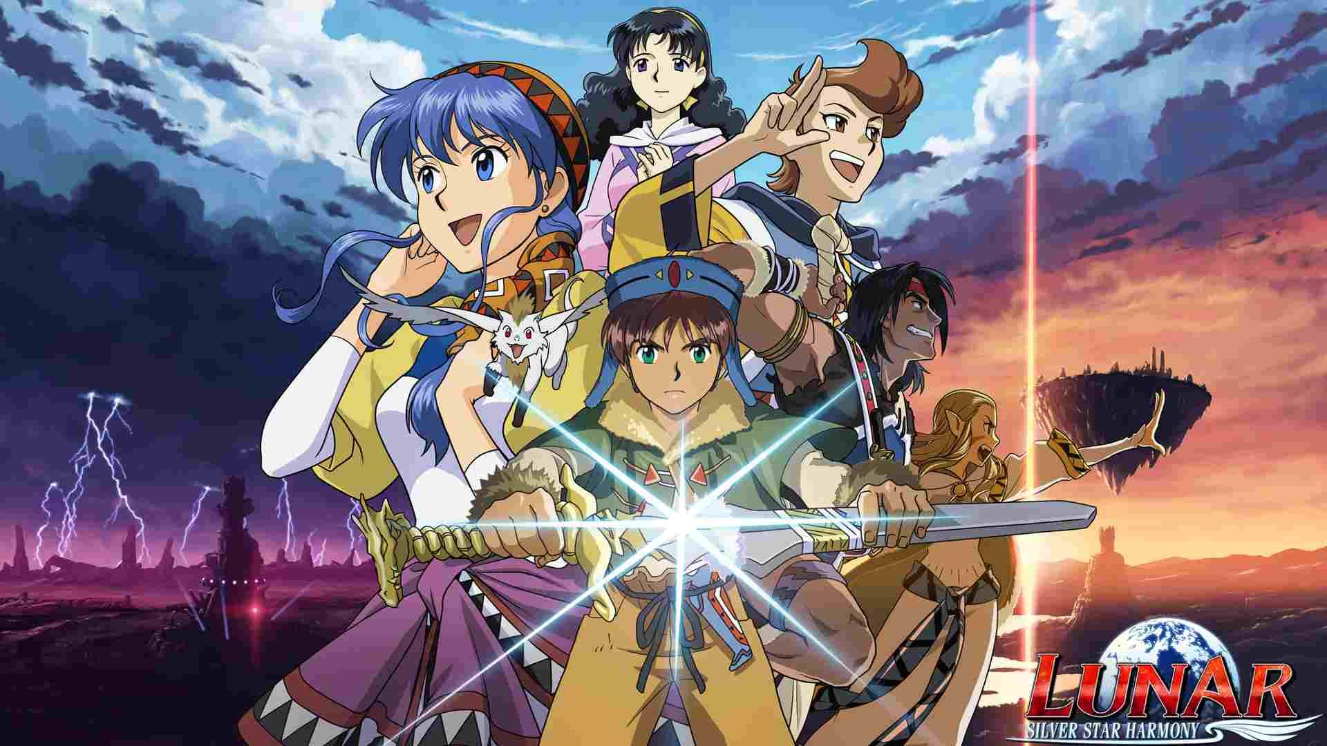 露娜：银星和声PSP游戏截图第3张