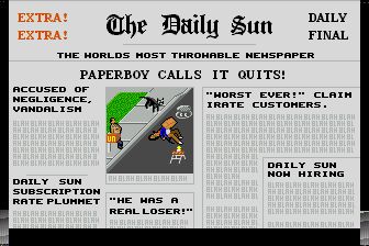 送报童1／送报男孩1MD游戏截图第14张