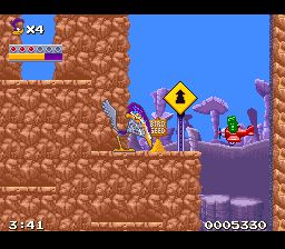 乐一通：哔哔鸟VS威利狼SFC游戏截图第18张