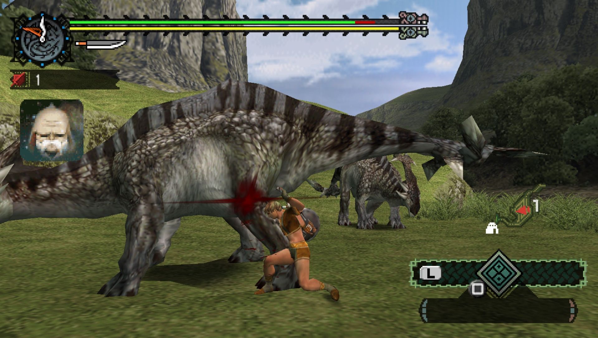 怪物猎人1：携带版PSP游戏截图第10张