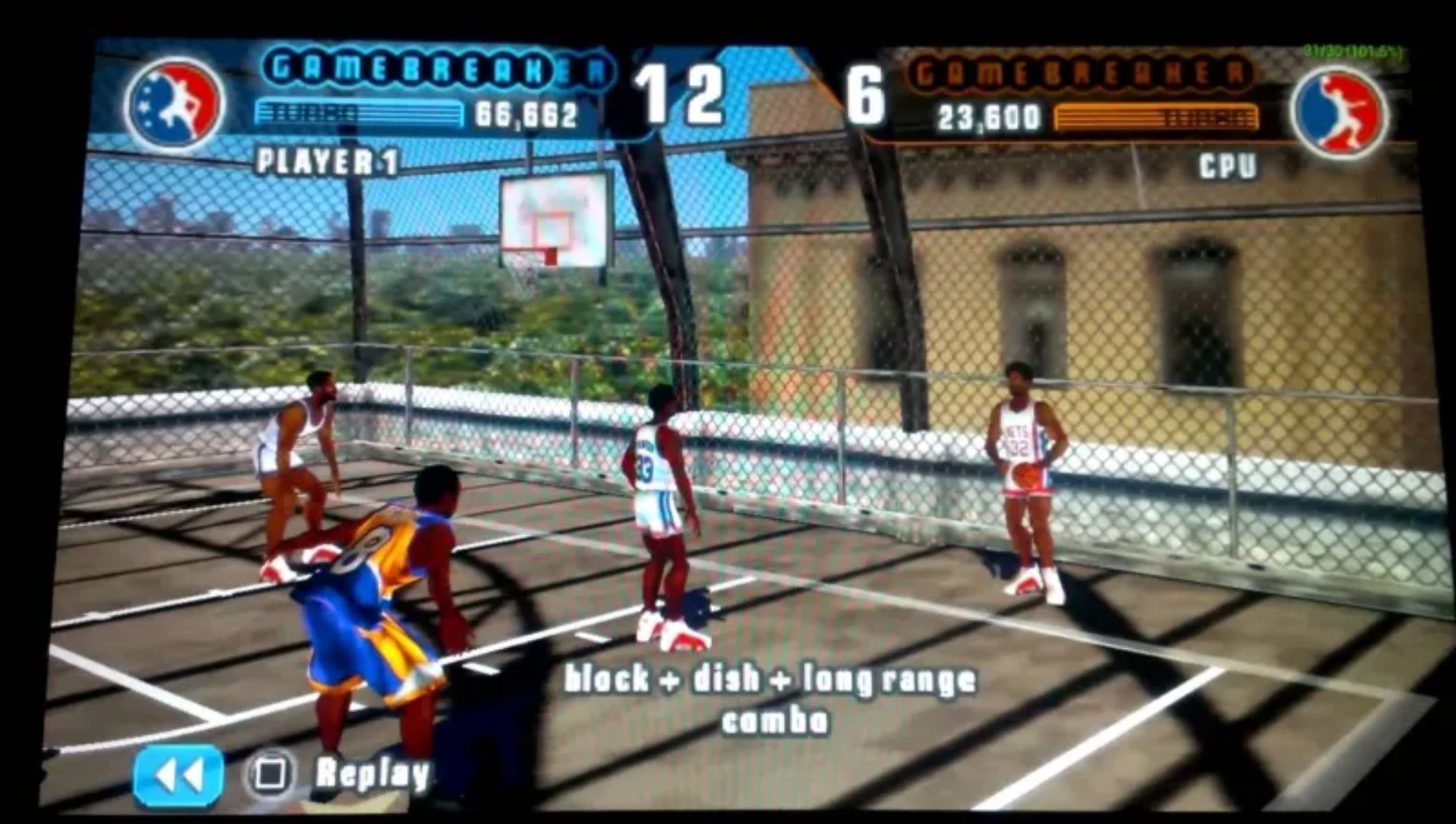 NBA街头篮球PSP游戏截图第13张
