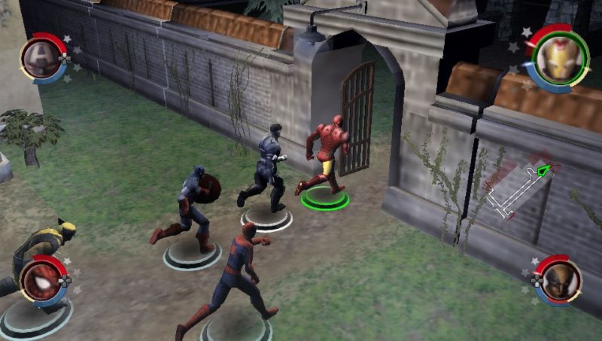 漫画英雄：终极联盟2PSP游戏截图第16张