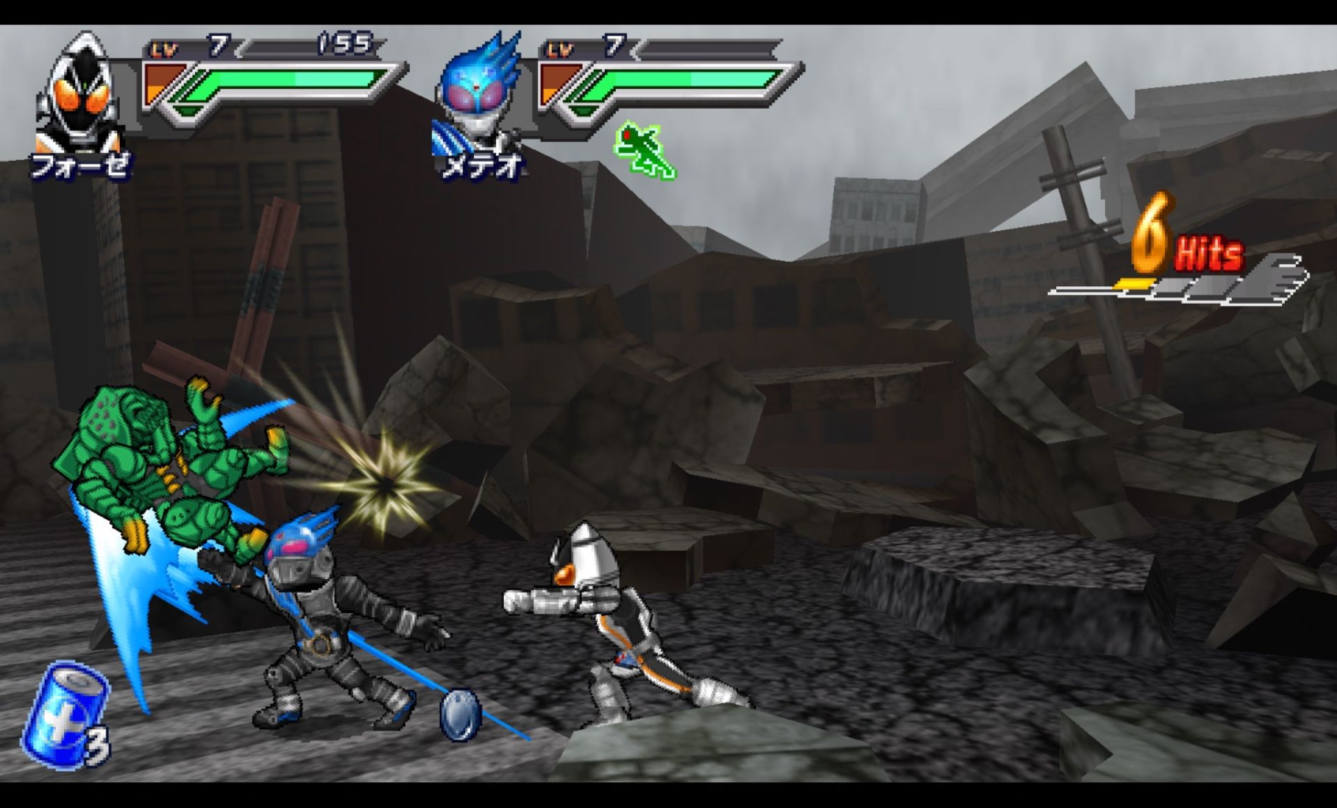 假面骑士全集合：骑士世代2PSP游戏截图第12张