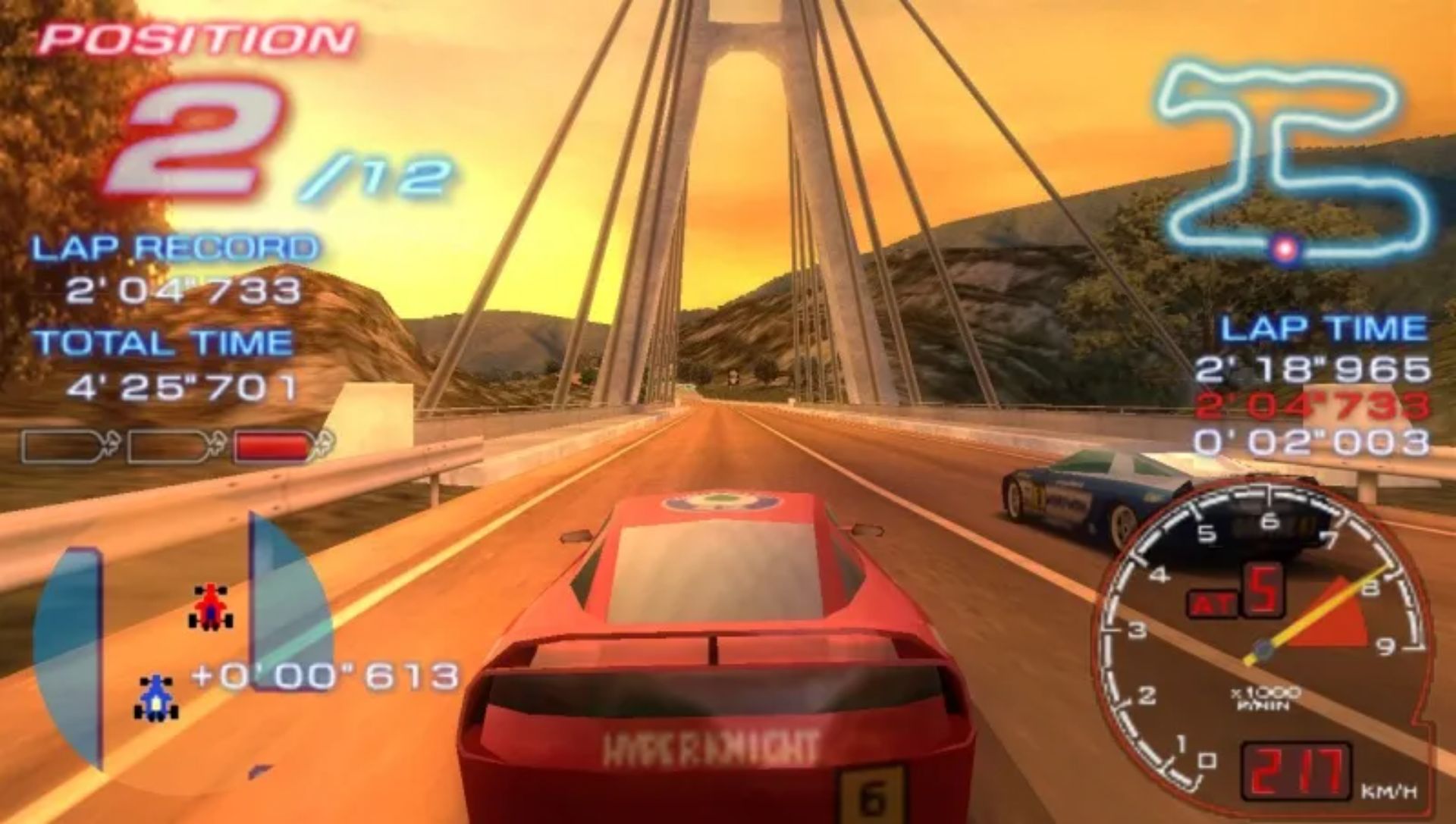 山脊赛车1PSP游戏截图第21张