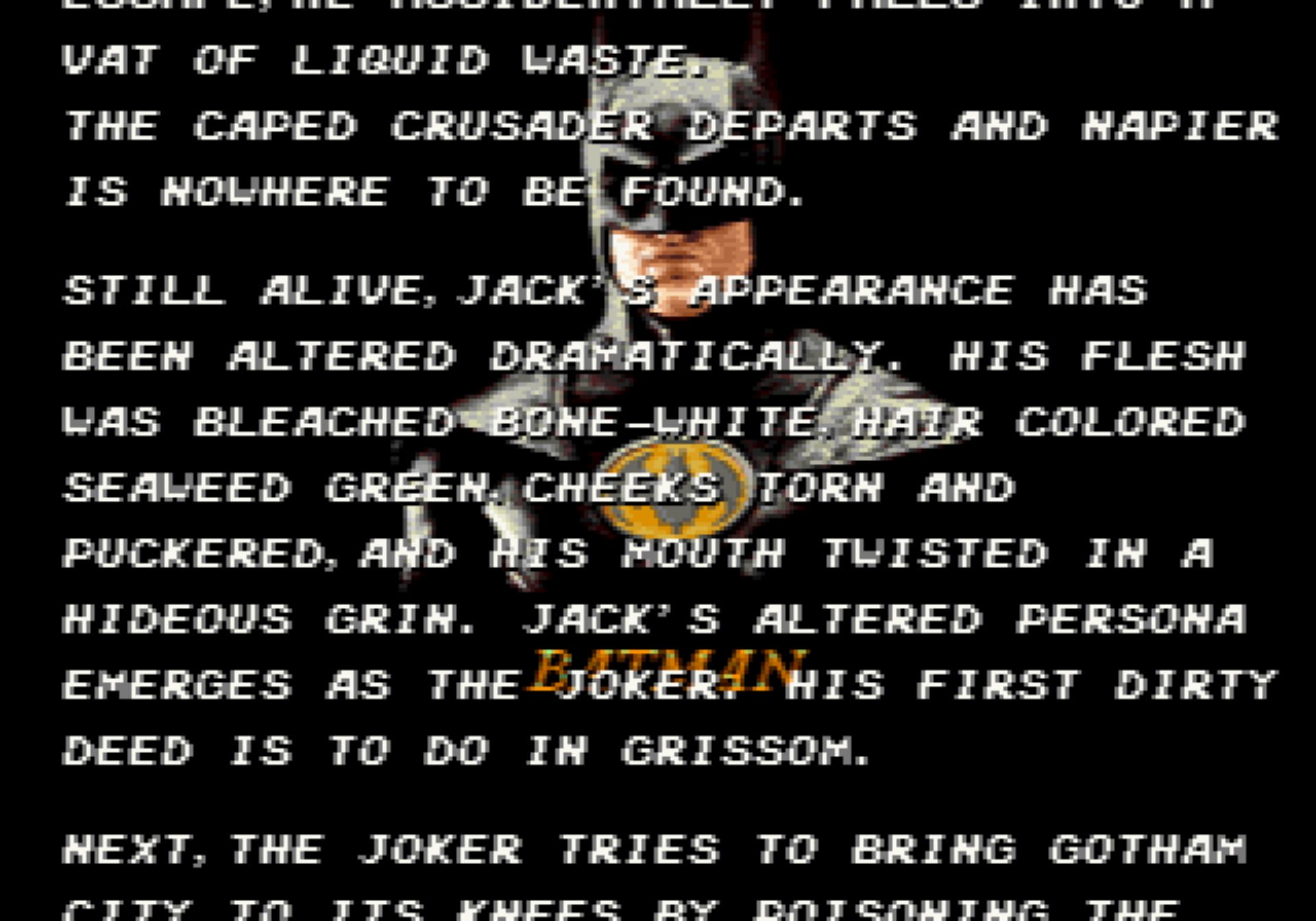 蝙蝠侠MD游戏截图第9张