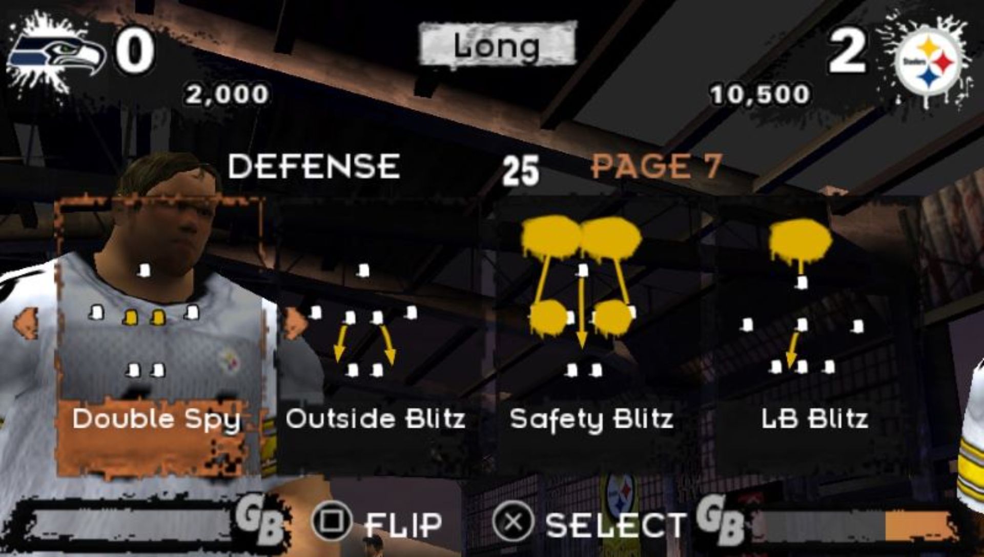 NFL街头橄榄球3PSP游戏截图第3张