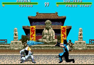 真人快打1MD游戏截图第9张