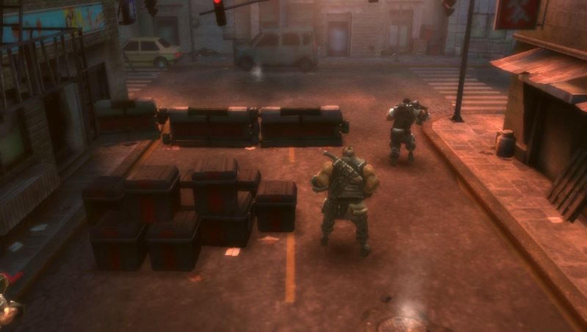 战地双雄：第40天PSP游戏截图第3张