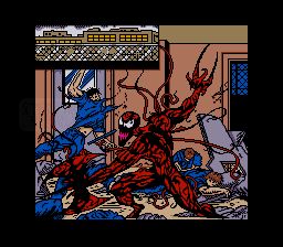 蜘蛛侠与毒液：大屠杀SFC游戏截图第5张