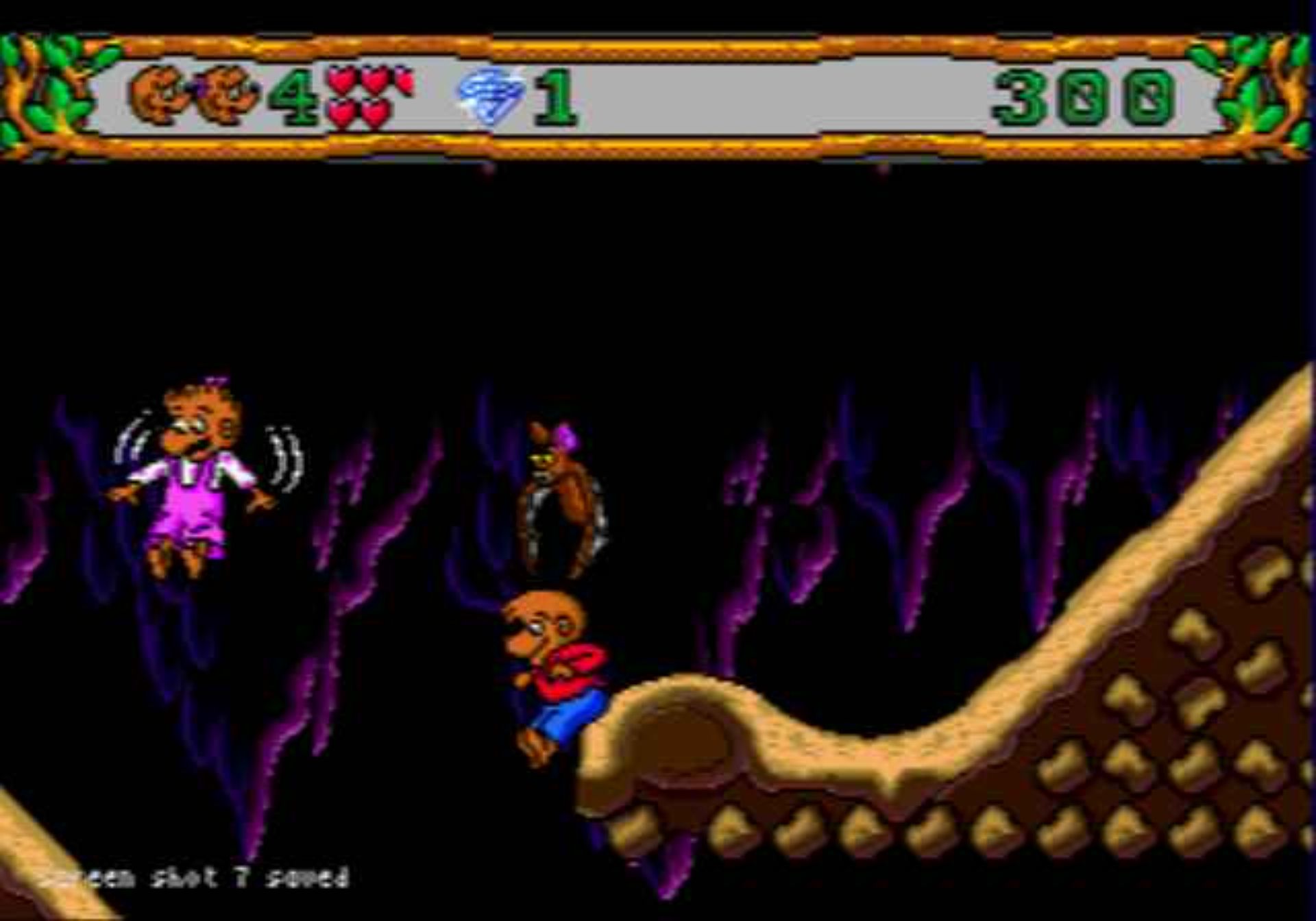 卷毛熊露营冒险MD游戏截图第5张