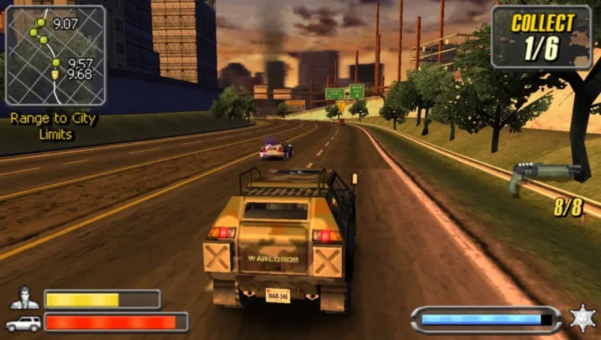 强力追击PSP游戏截图第9张