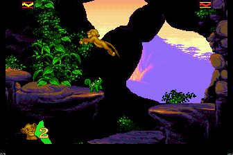 狮子王1MD游戏截图第10张