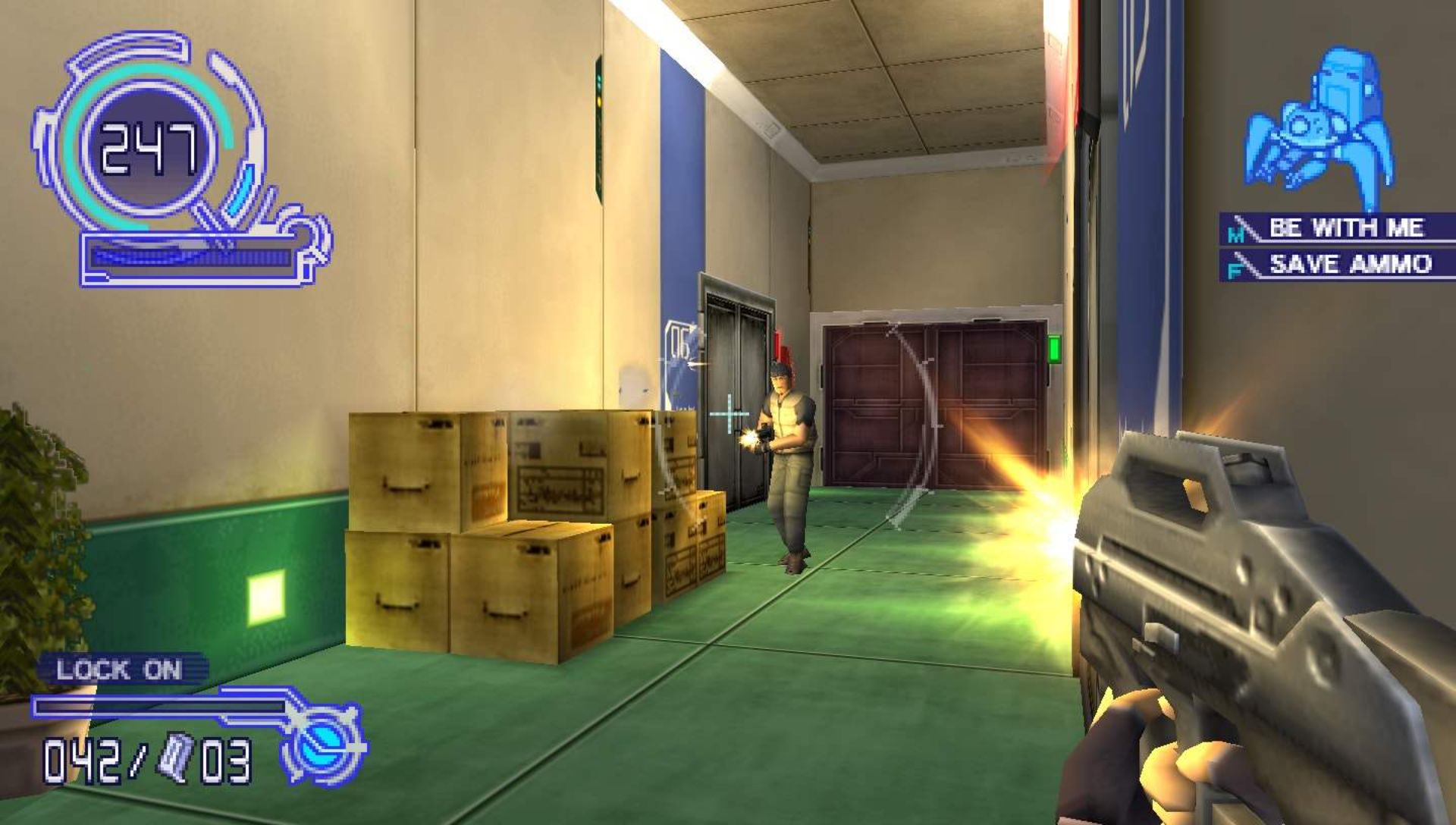 攻壳机动队：猎人的领域PSP游戏截图第10张