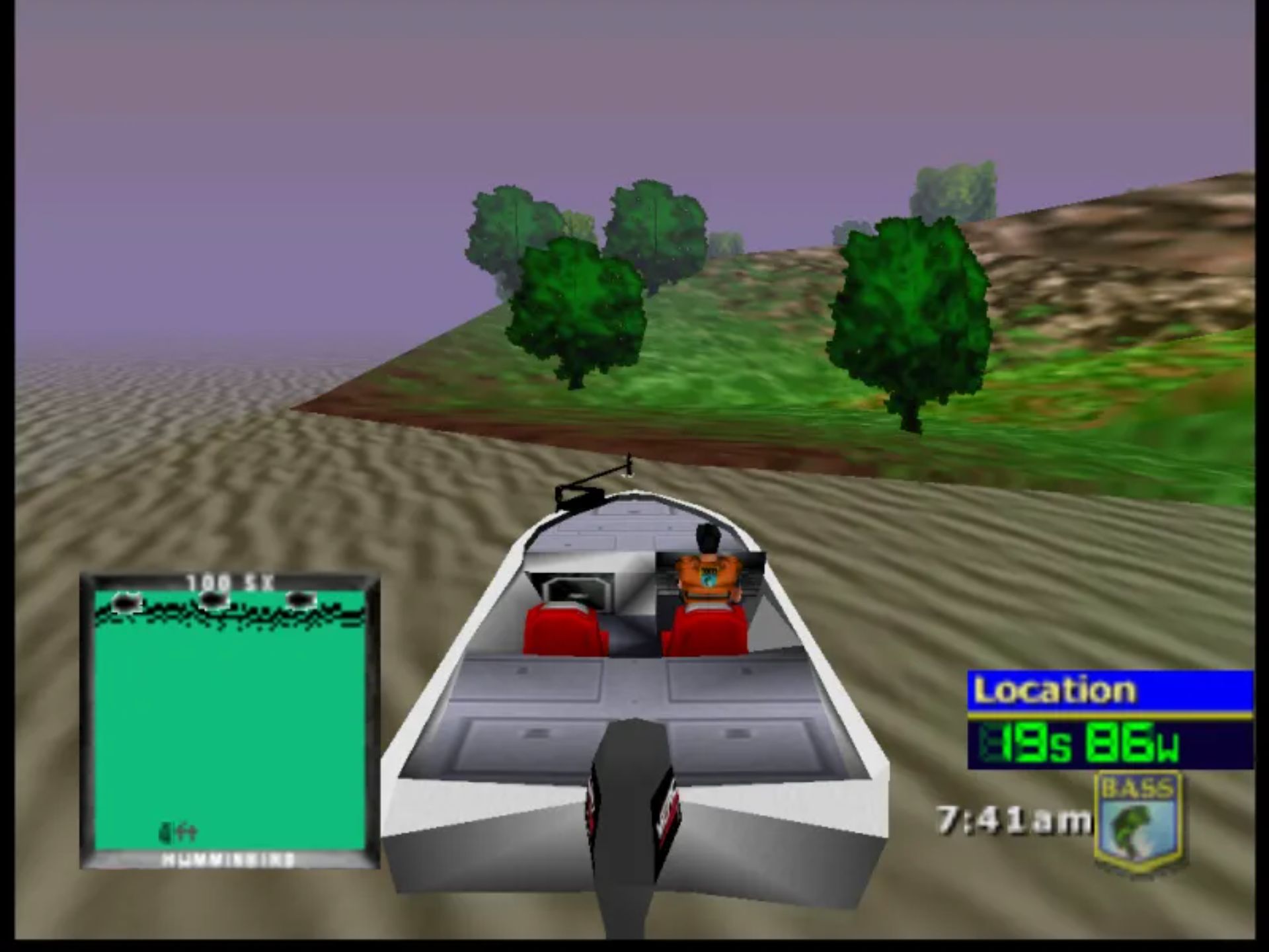 巴斯鲈钓大师2000N64游戏截图第7张