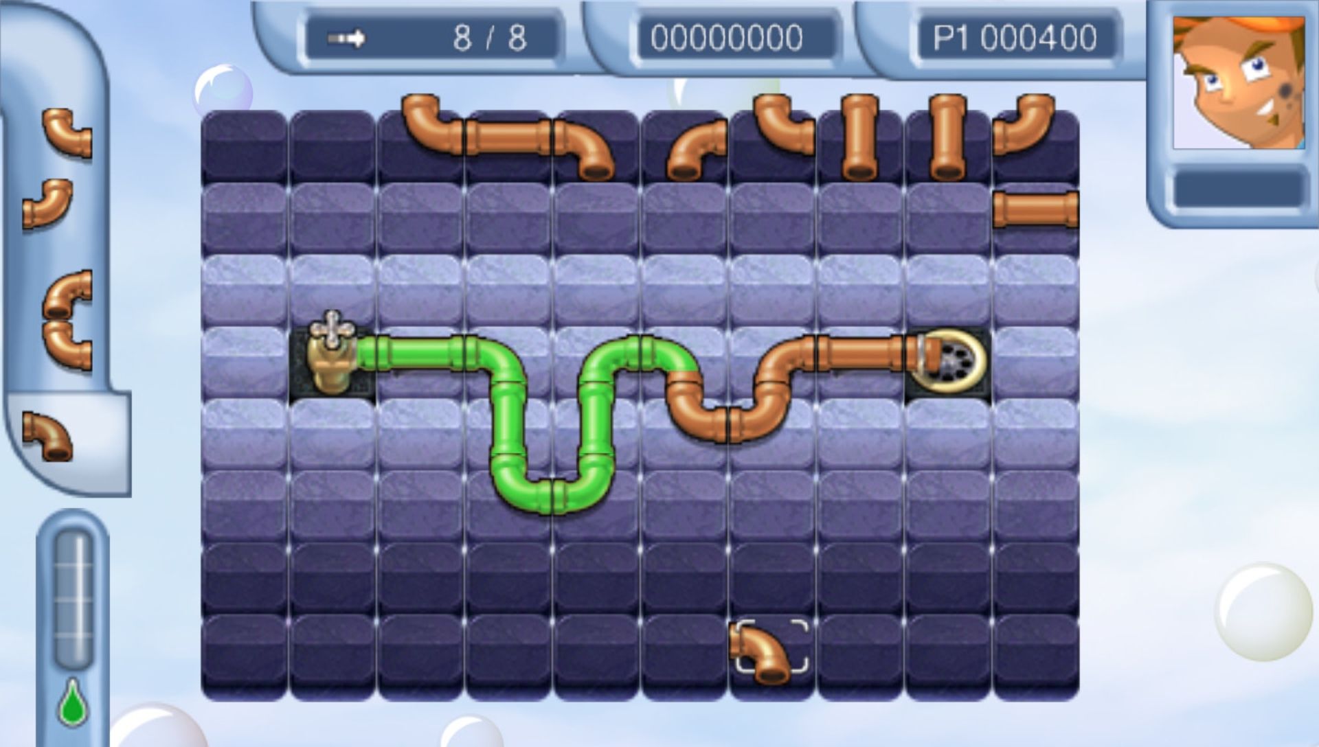 疯狂水管工PSP游戏截图第5张