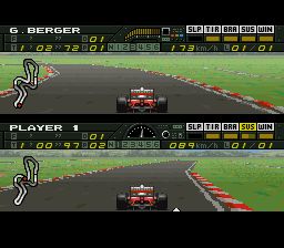 休曼F1大奖赛1SFC游戏截图第9张