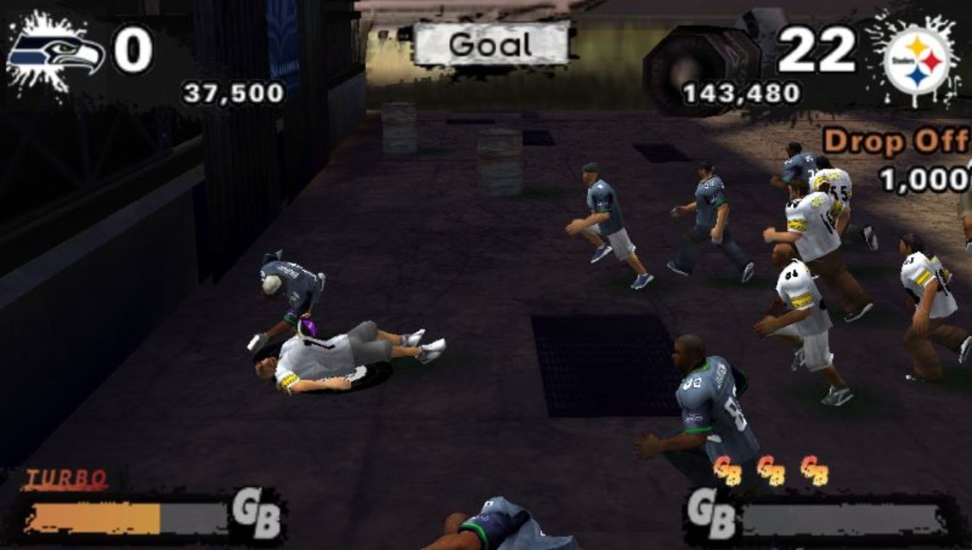 NFL街头橄榄球3PSP游戏截图第15张