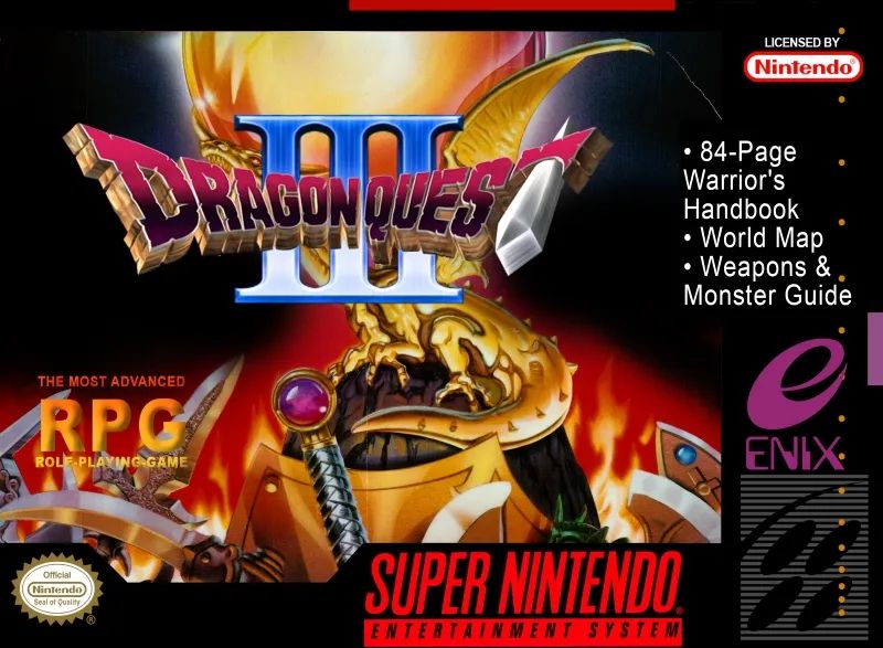 勇者斗恶龙3：传说的开始SFC游戏截图第1张