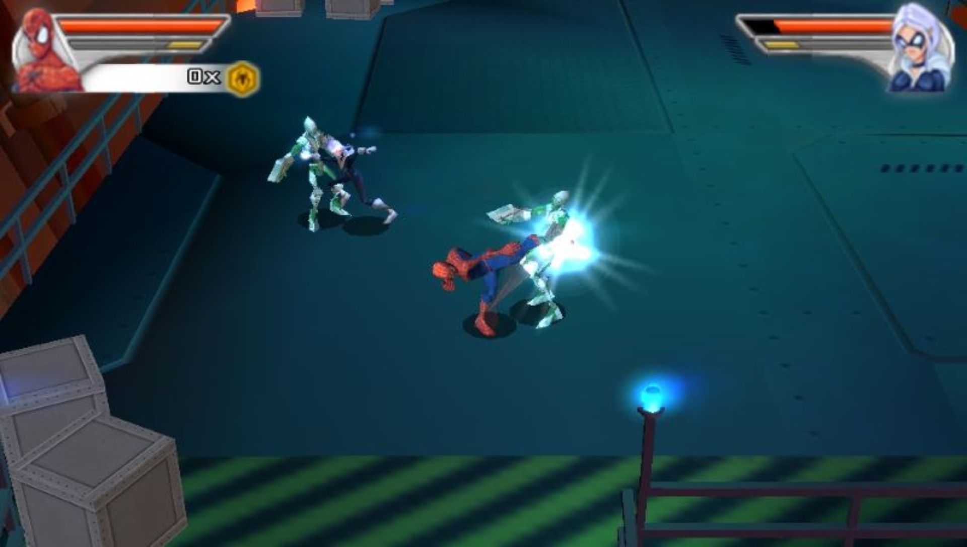 蜘蛛侠：敌友难辨PSP游戏截图第3张