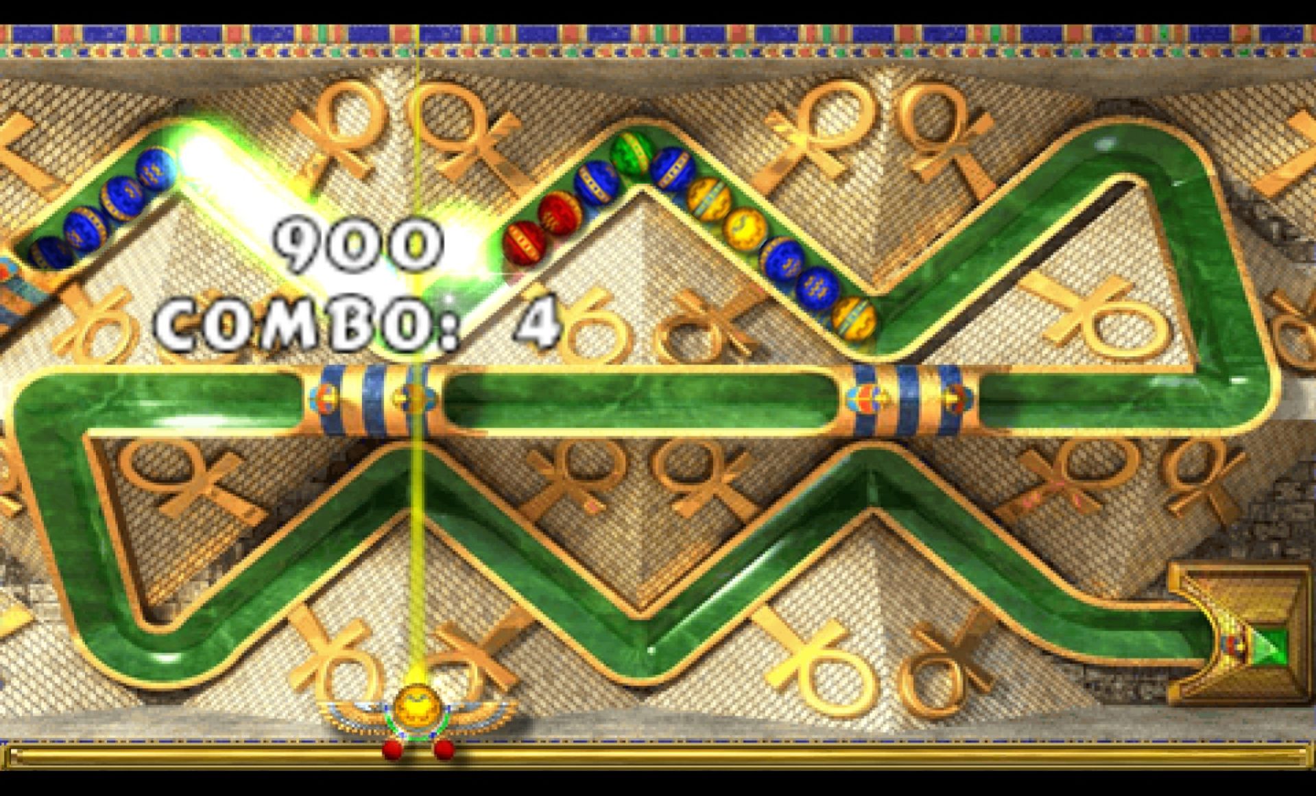 埃及祖玛：法老王的挑战PSP游戏截图第9张