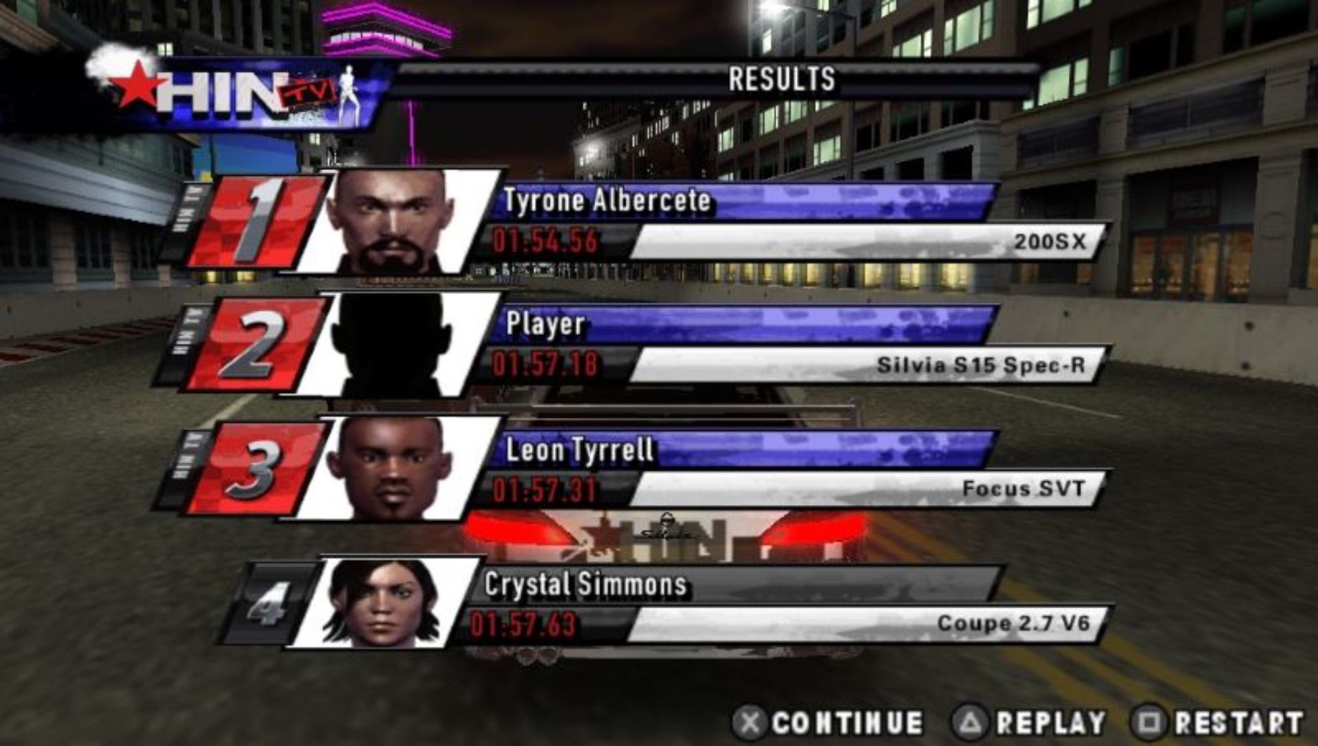 极品醉车2：激情之夜PSP游戏截图第13张