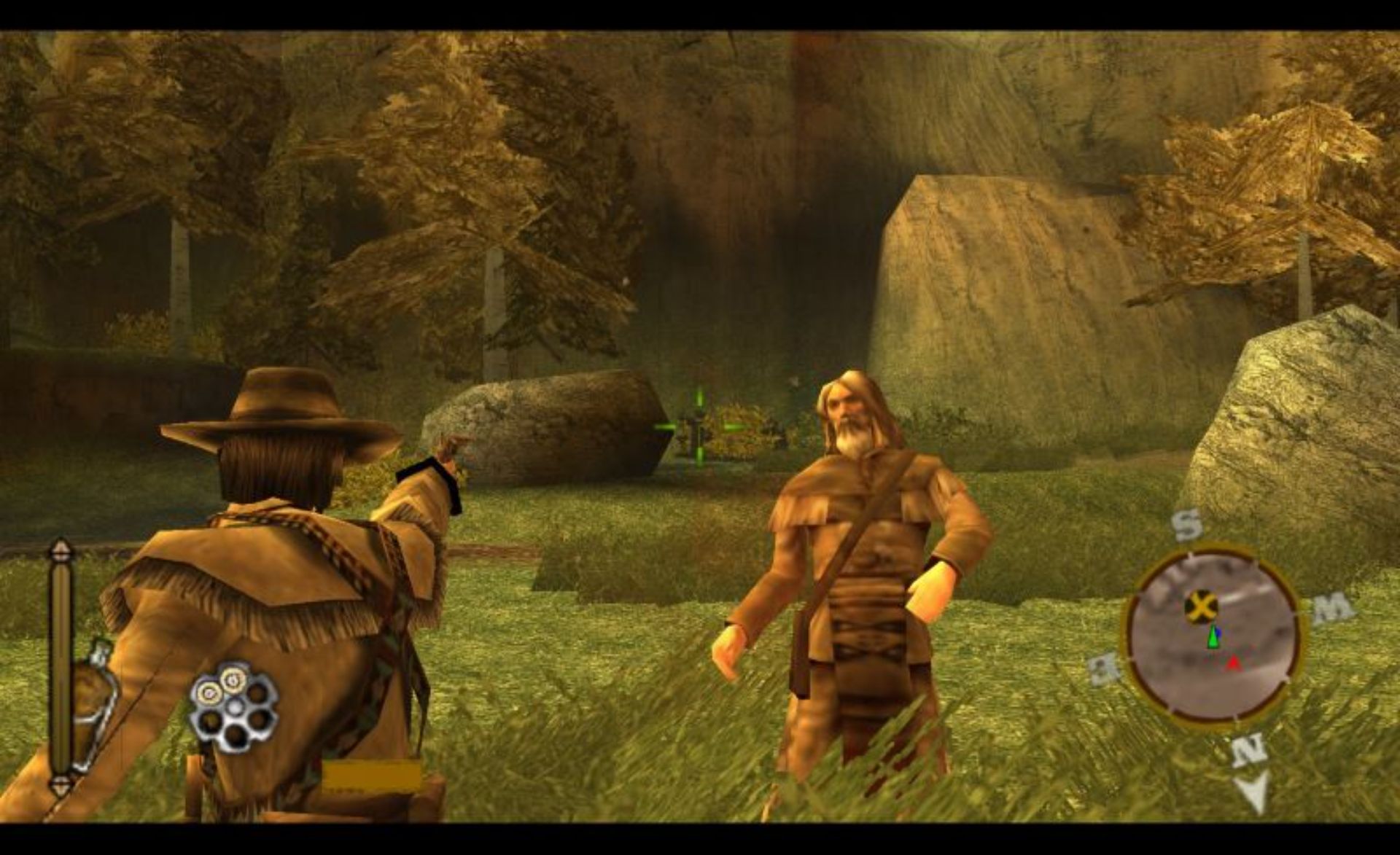 荒野神枪：摊牌PSP游戏截图第6张