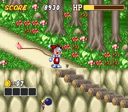 凯伦的疯狂追逐／小丑王子大冒险SFC游戏截图第18张