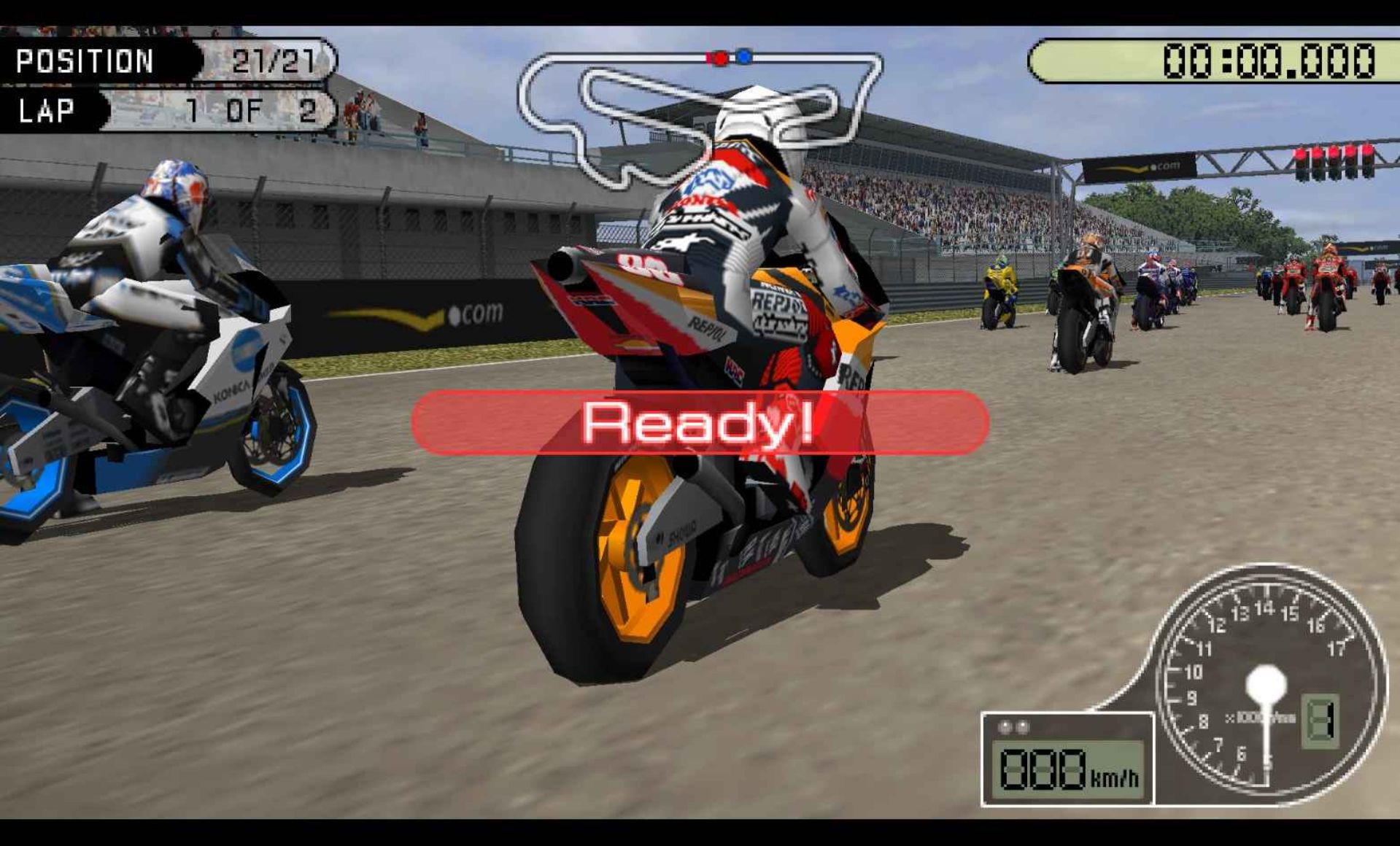 摩托GP／世界摩托大奖赛PSP游戏截图第13张