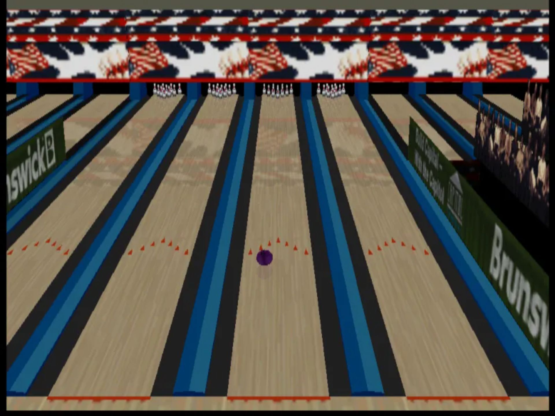 布伦瑞克职业保龄球巡回赛N64游戏截图第6张