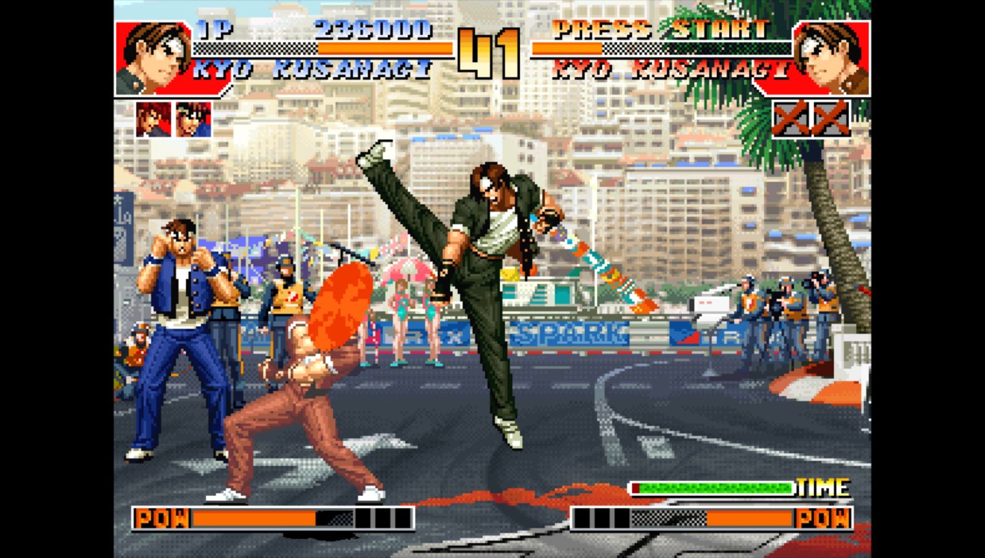 格斗之王合集：大蛇传说PSP游戏截图第5张