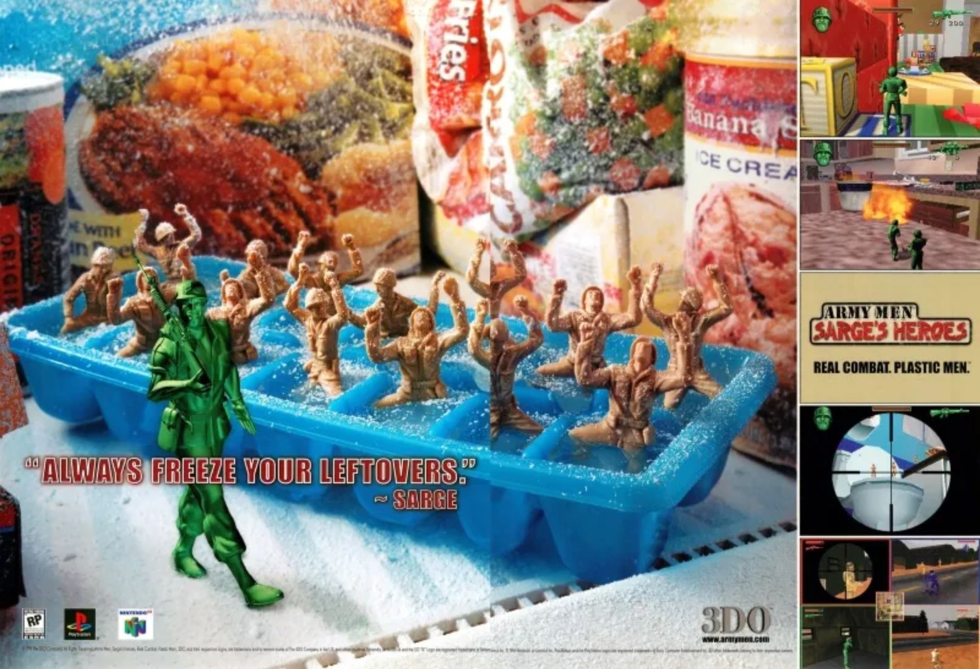 玩具兵大战：萨基英雄1N64游戏截图第3张