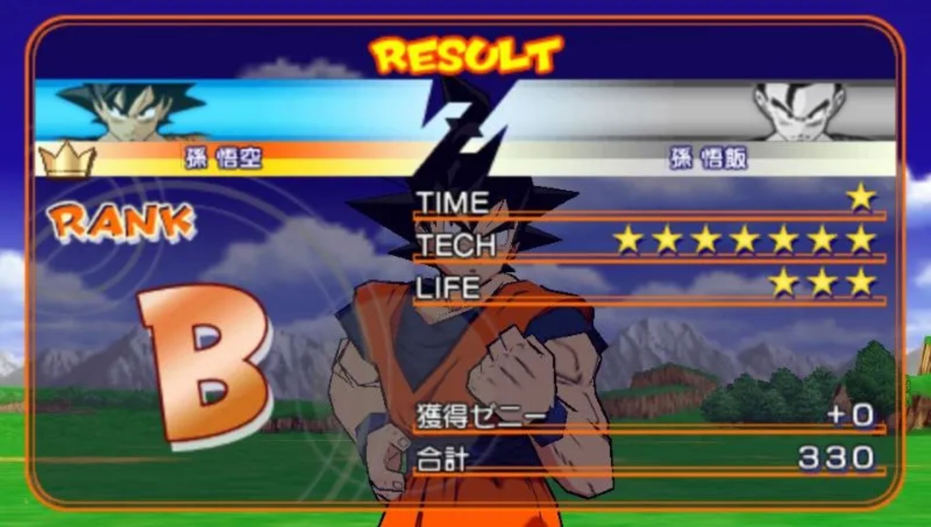 龙珠Z：真武道会1PSP游戏截图第8张