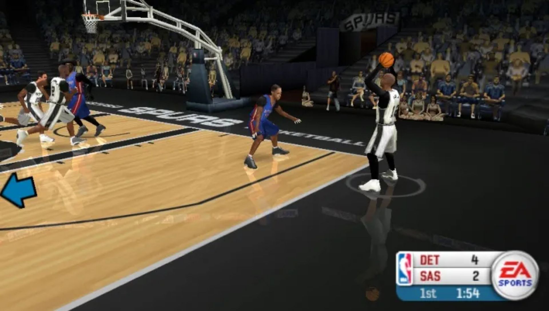 NBA实况06PSP游戏截图第11张