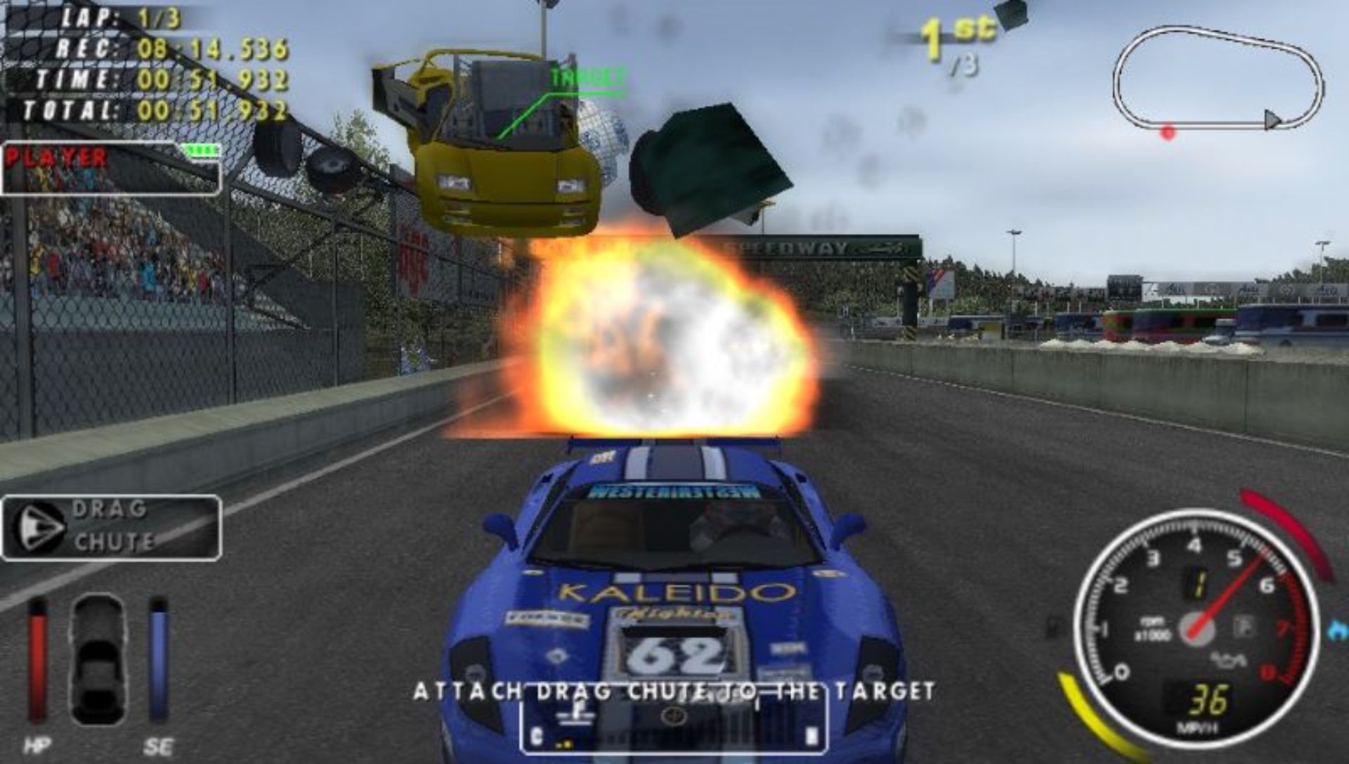 DT街头暴力赛车PSP游戏截图第2张