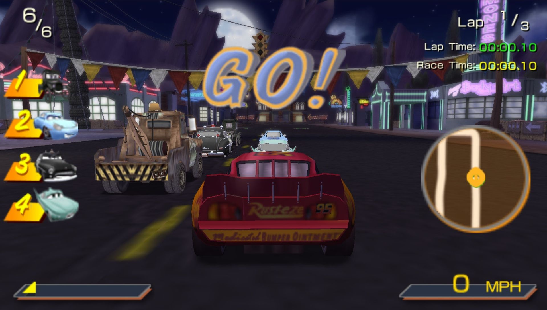 汽车总动员1PSP游戏截图第12张