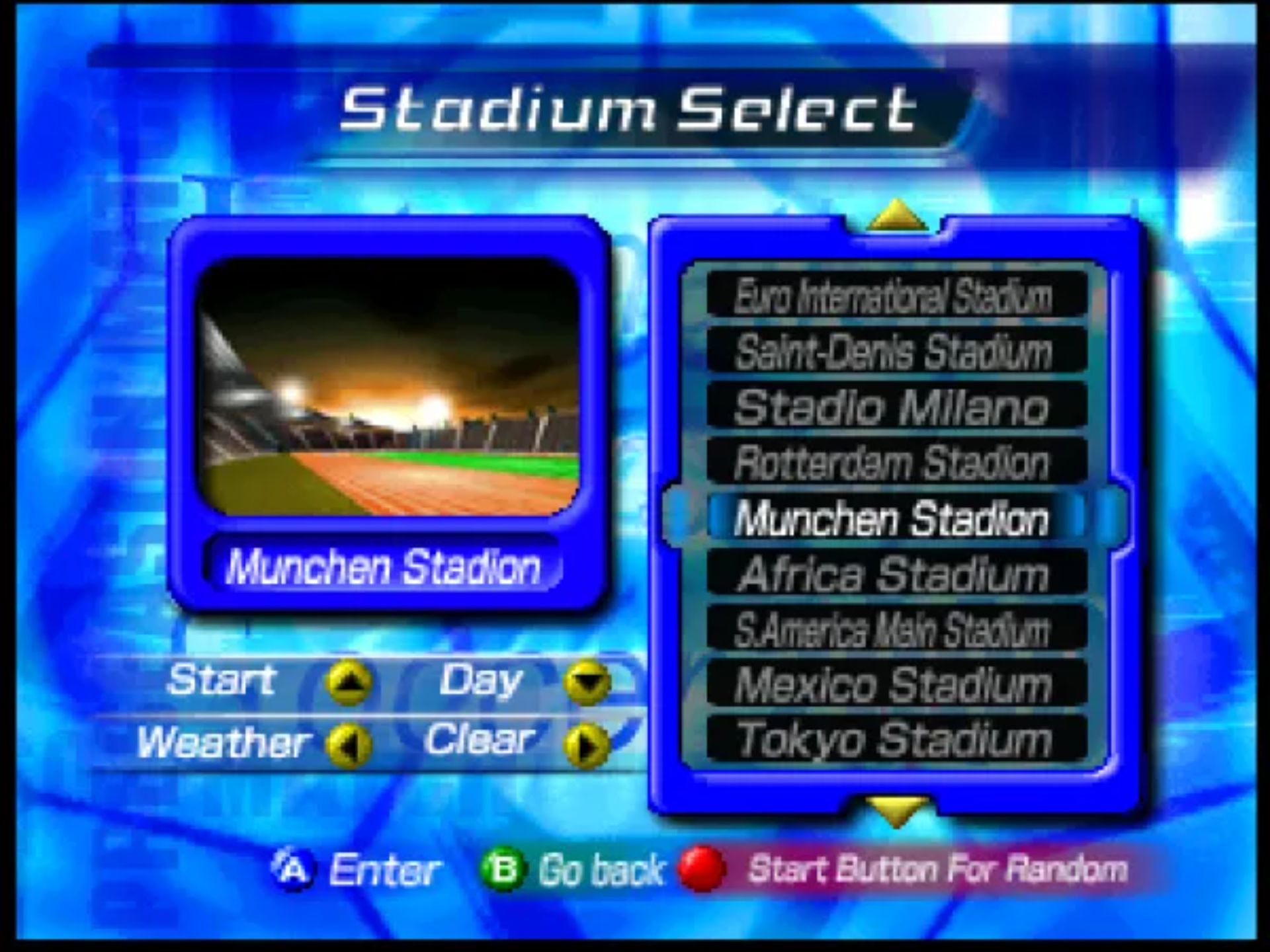 国际超级明星足球2000(International Superstar Soccer 2000)N64游戏截图第7张