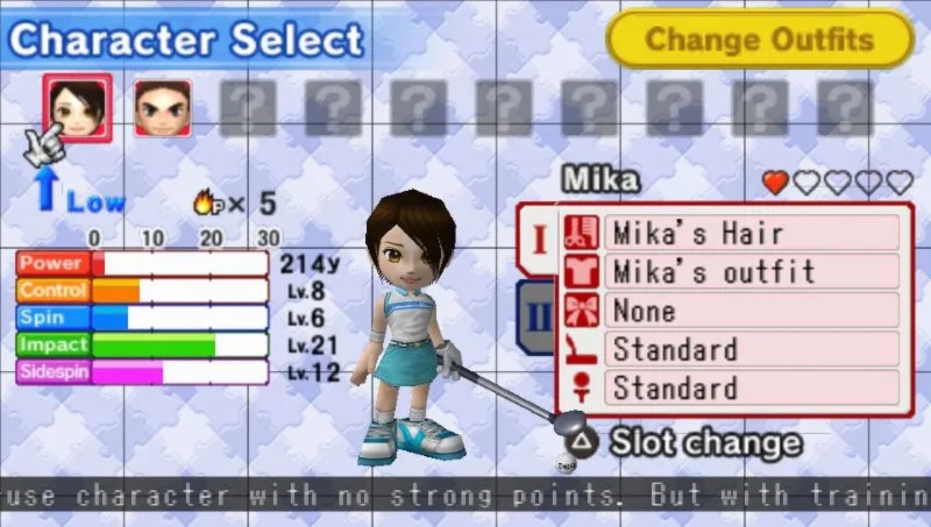 大众高尔夫：携带版PSP游戏截图第5张