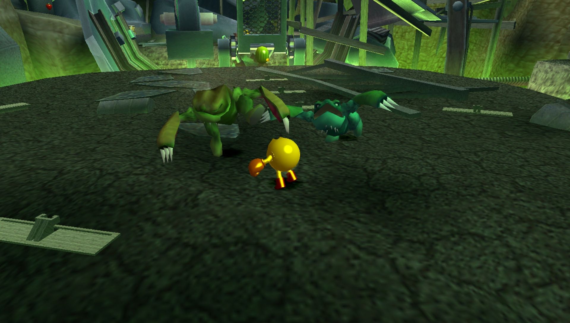 吃豆人世界3PSP游戏截图第5张