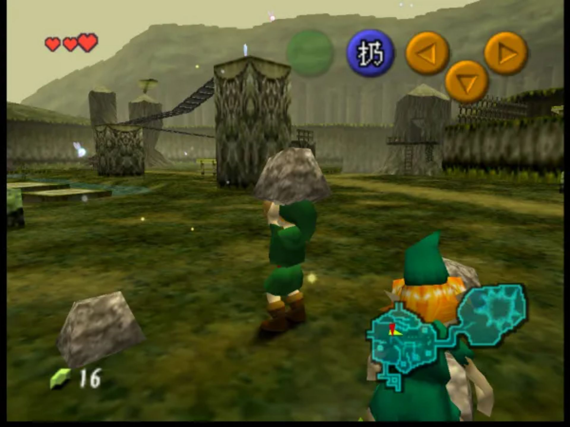 塞尔达传说：时之笛N64游戏截图第13张