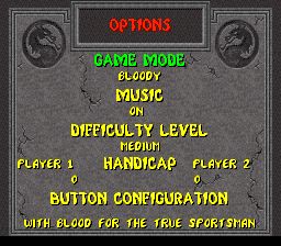 真人快打2SFC游戏截图第3张