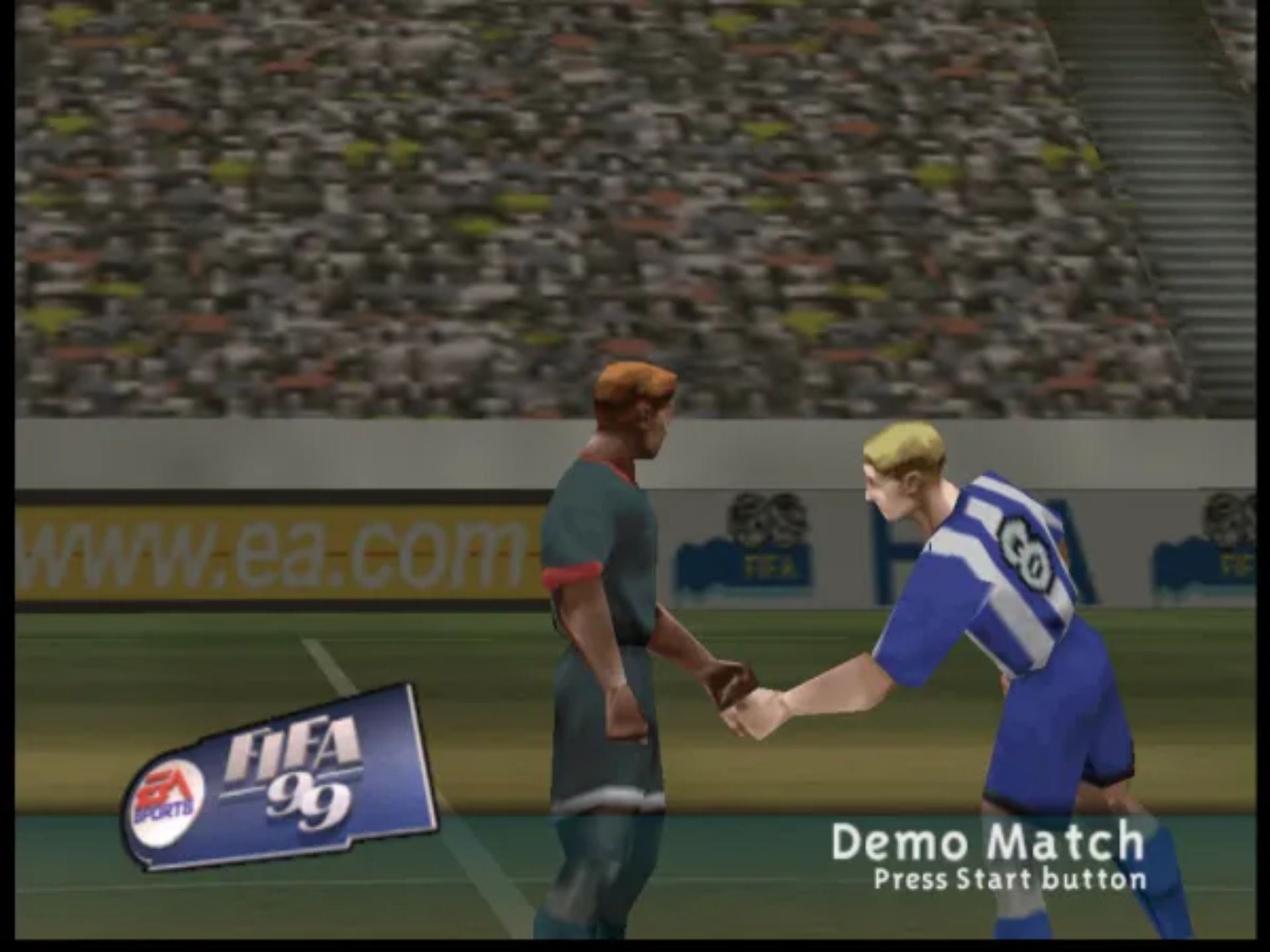 FIFA足球99N64游戏截图第9张