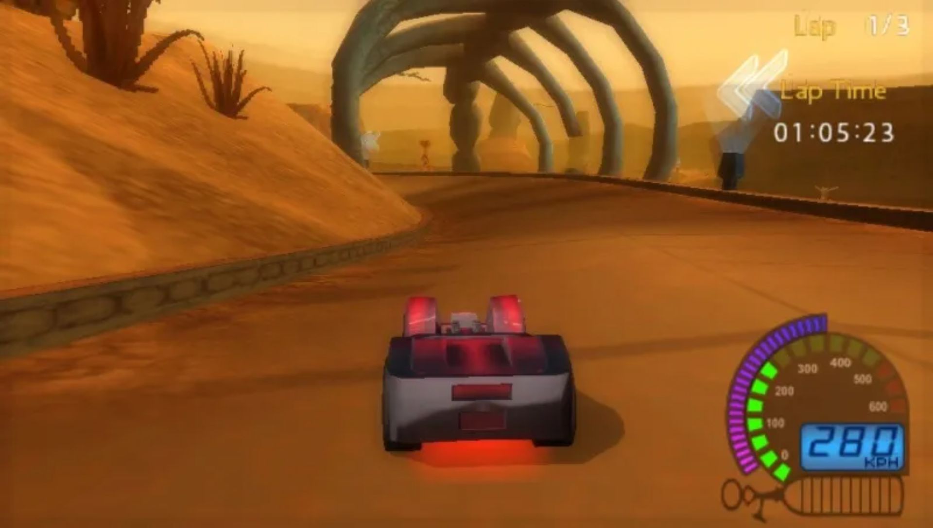 风火轮终极赛车PSP游戏截图第12张