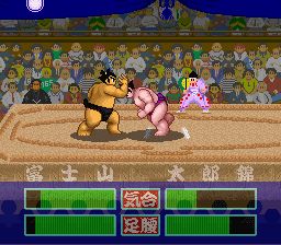 超级大相扑：关键热战SFC游戏截图第14张