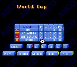 欧洲足球挑战赛3SFC游戏截图第4张