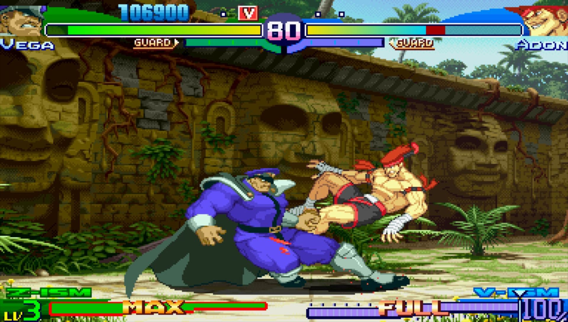 街头霸王Zero3／街头霸王Alpha3PSP游戏截图第13张