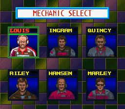 GP-1重型机车赛1SFC游戏截图第6张